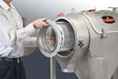 Centrifugal Screener Cantilevers for Quick Cleaning