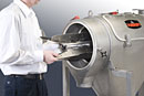Centrifugal Screener Cantilevers for Quick Cleaning